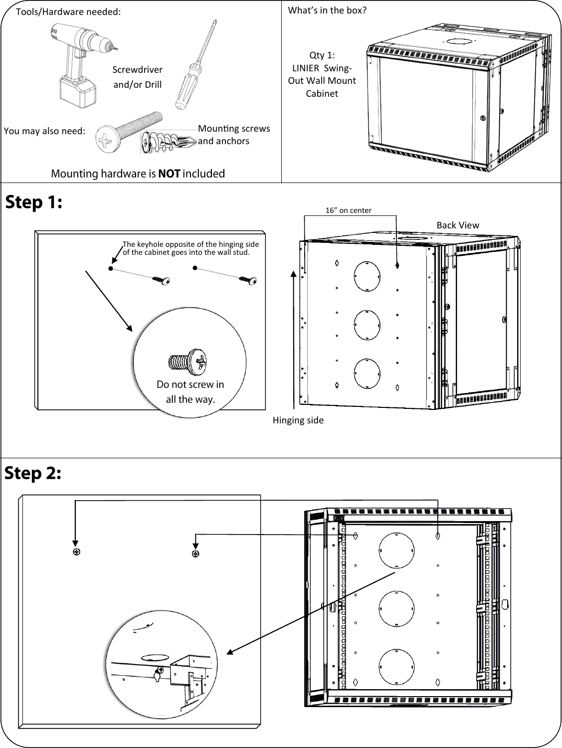 Installation Directions