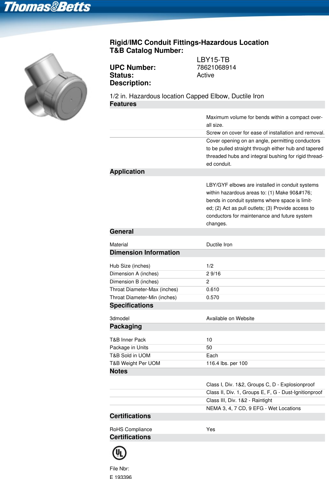 Page 1 of 2 - Product Detail Manual 