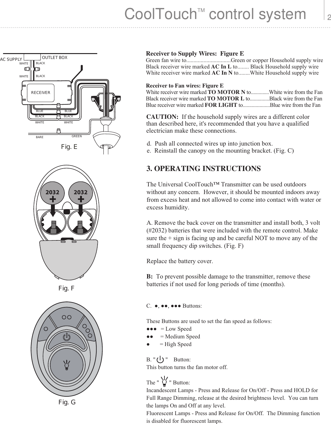 Page 3 of 4 - KCL-Remote-337009-cover IM  Installation Directions