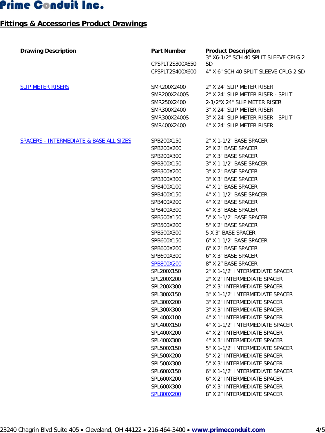 Page 4 of 5 - Bore-Gard Product Drawings