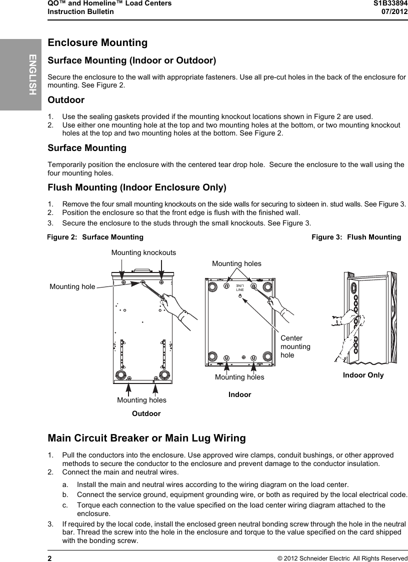 Page 2 of 8 - S1B33894  Installation Directions