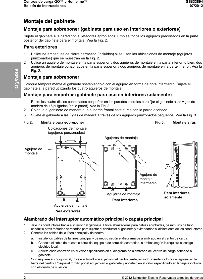 Page 6 of 8 - S1B33894  Installation Directions