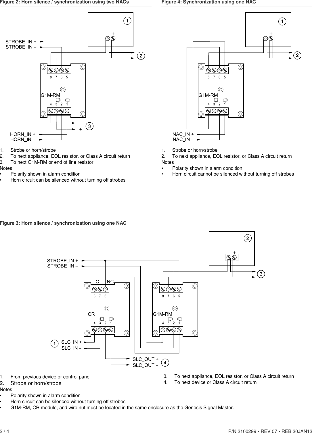 Genesis Remote Mount Signal Master Module Installation Sheet Directions