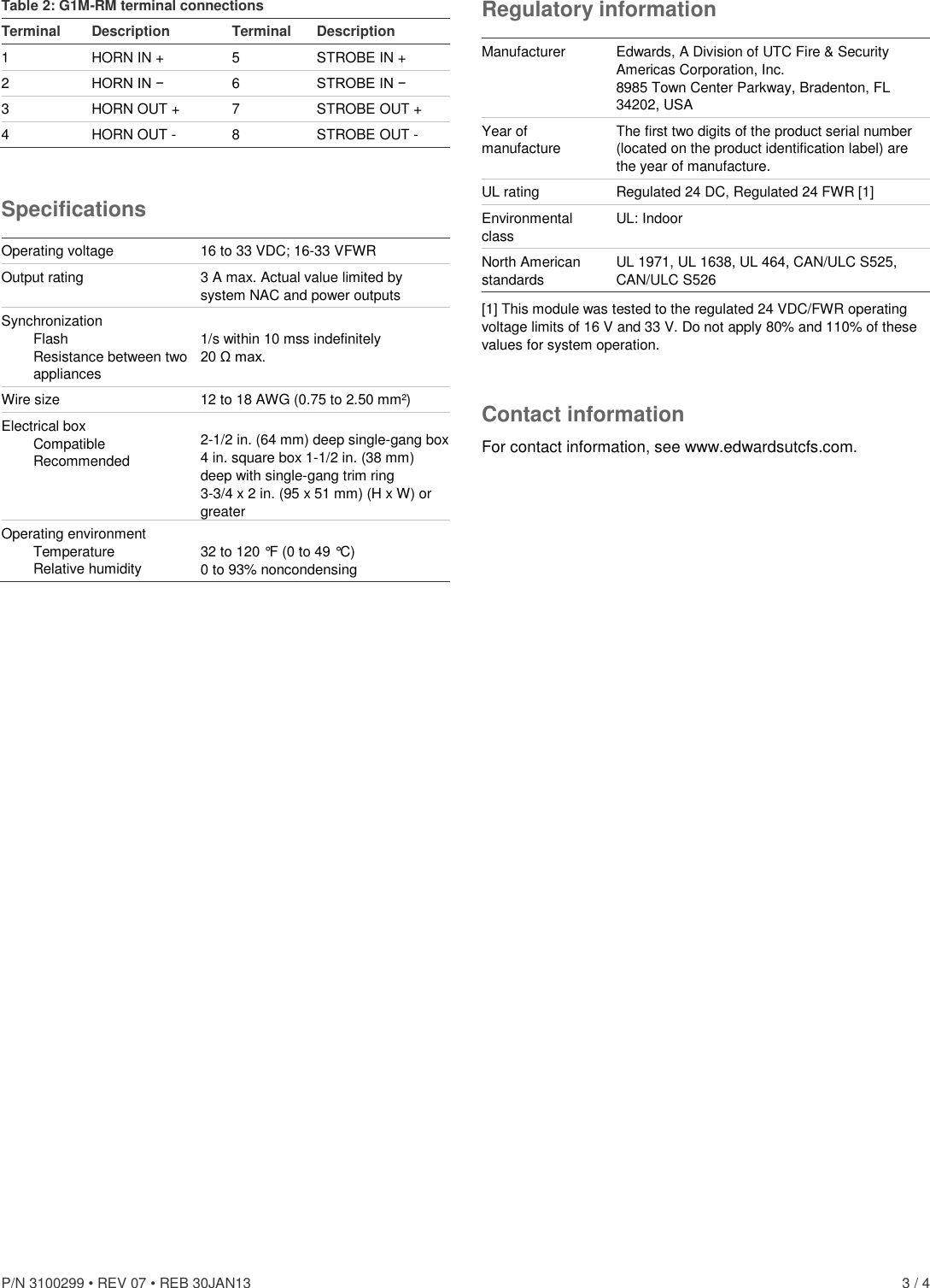 Genesis Remote Mount Signal Master Module Installation Sheet Directions