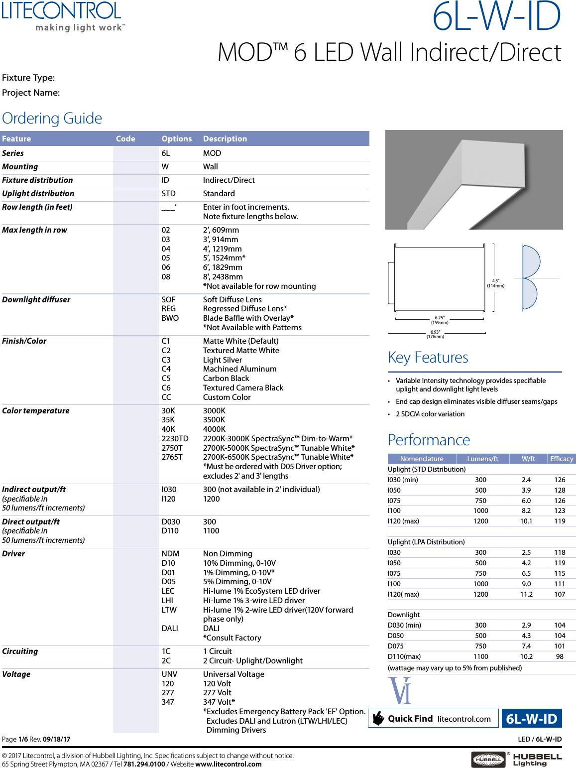 Page 1 of 6 - 6L-W-ID