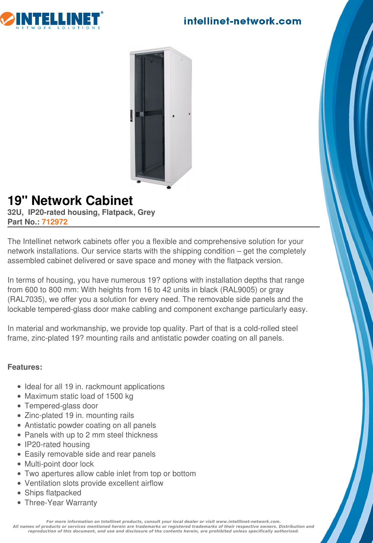 Page 1 of 3 - Datasheet  712972 English