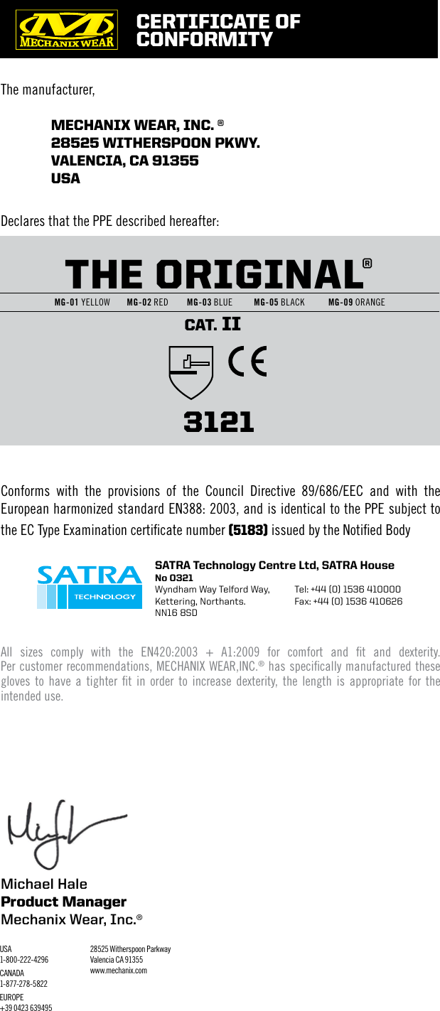 Page 3 of 3 - Product Detail Manual 