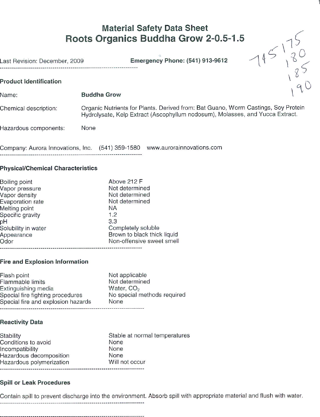 Page 1 of 2 - 715175 MSDS