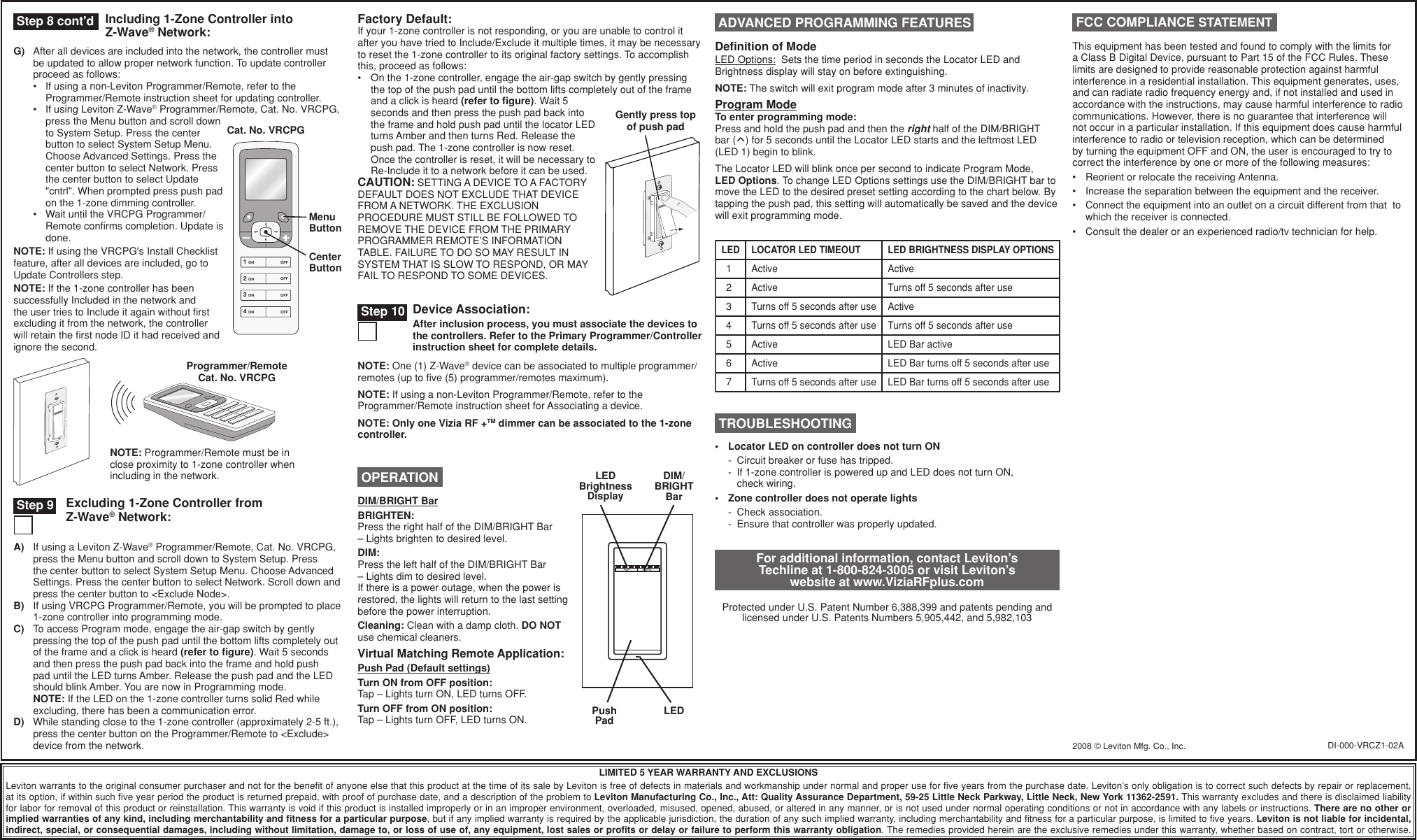 Page 2 of 2 - Installation Directions