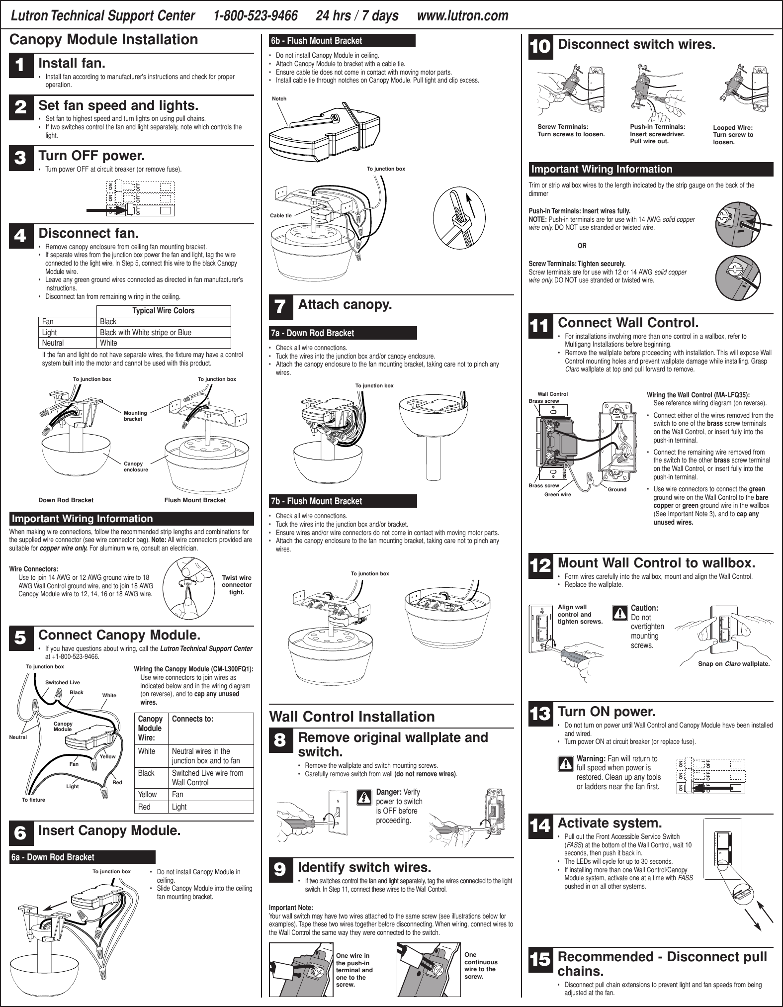 Page 2 of 2 - 030-855a MAW-600 W-screws Installation Directions