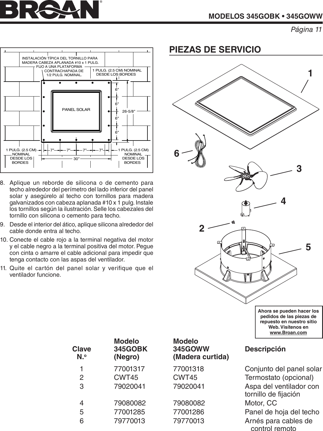 Page 11 of 12 - Installation Directions