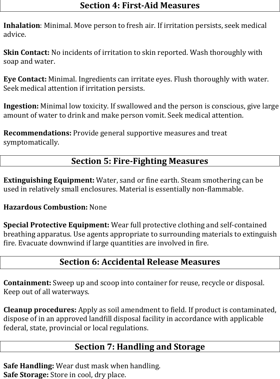 Page 2 of 4 - Xtreme Gardening Mykos WP SDS-revised  721220 SDS