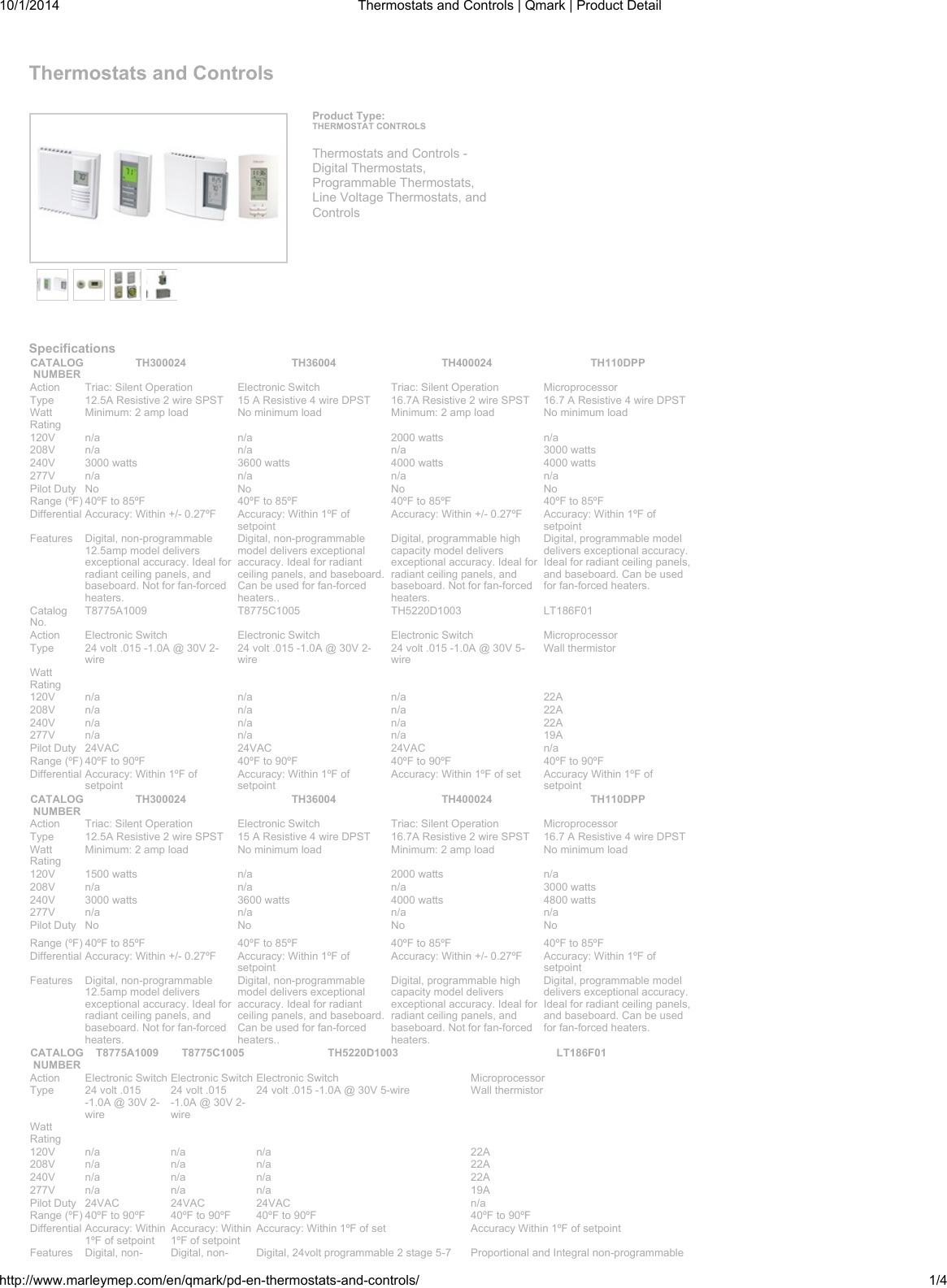 Page 1 of 4 - Product Detail Manual 