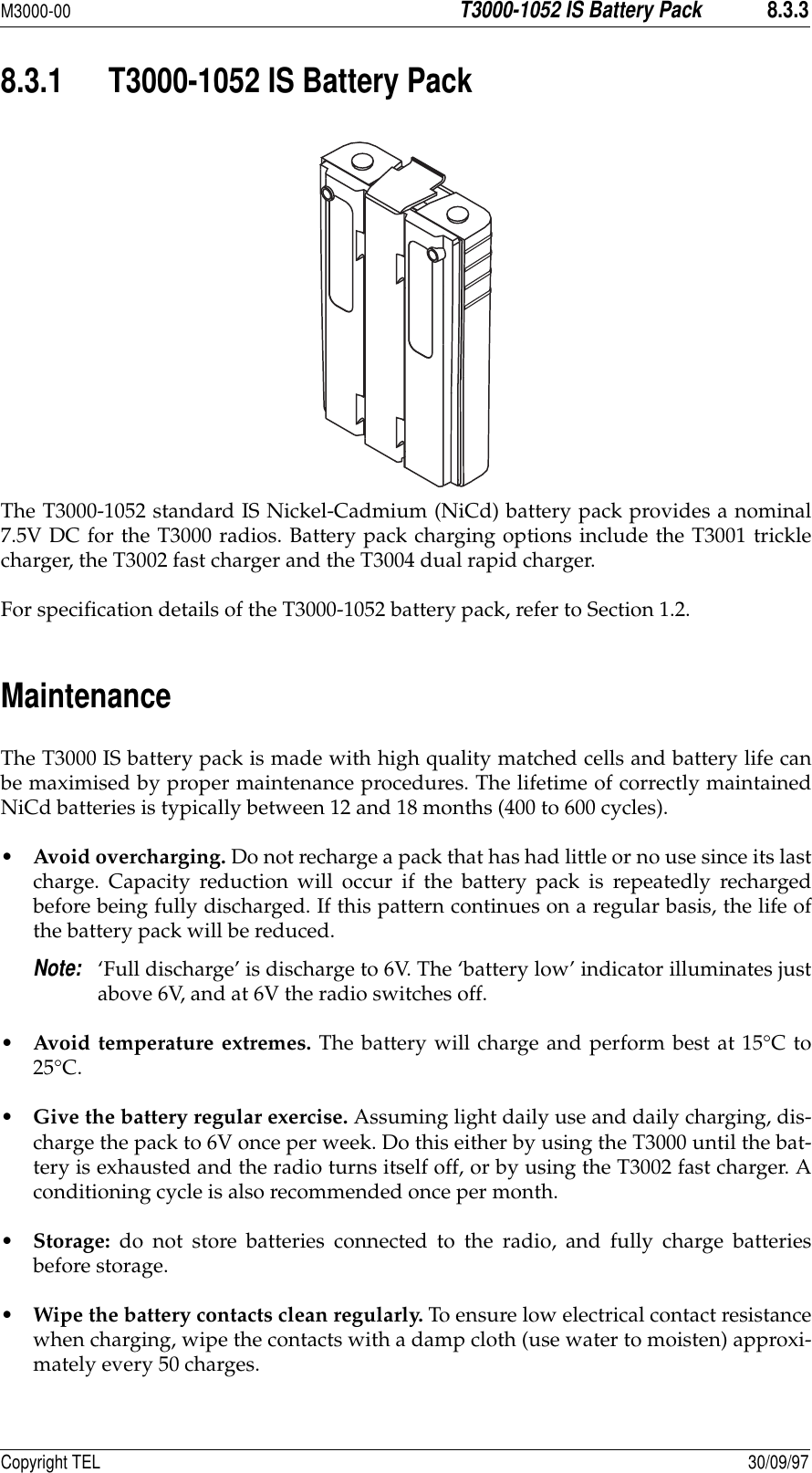 Page 3 of 8 - T3000/M3000-00-202 Service Manuals/8.3.1-8.3.8 8.3.1-8.3.8