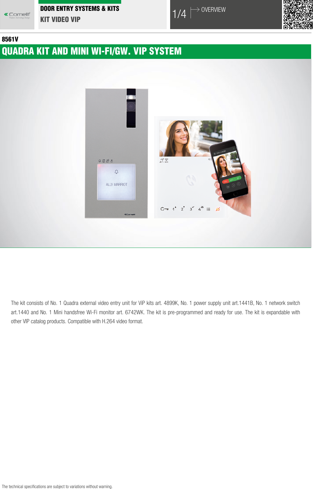 Page 1 of 4 - 8561V Data