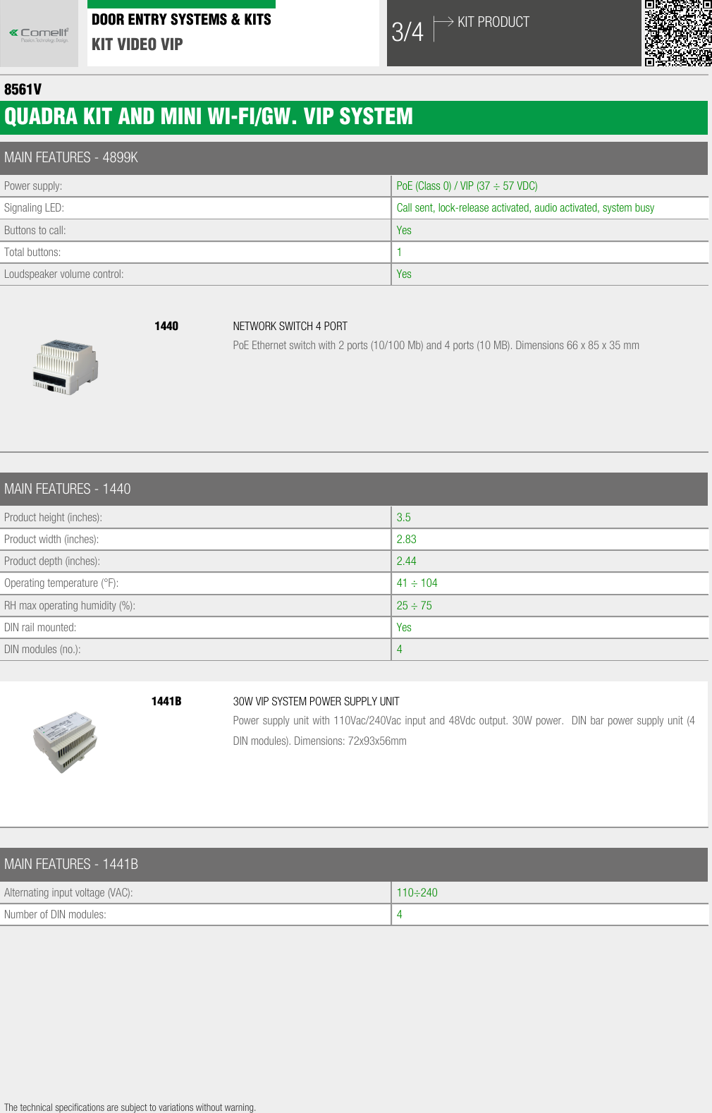 Page 3 of 4 - 8561V Data