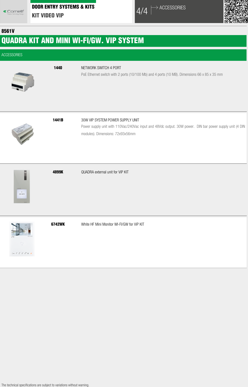 Page 4 of 4 - 8561V Data