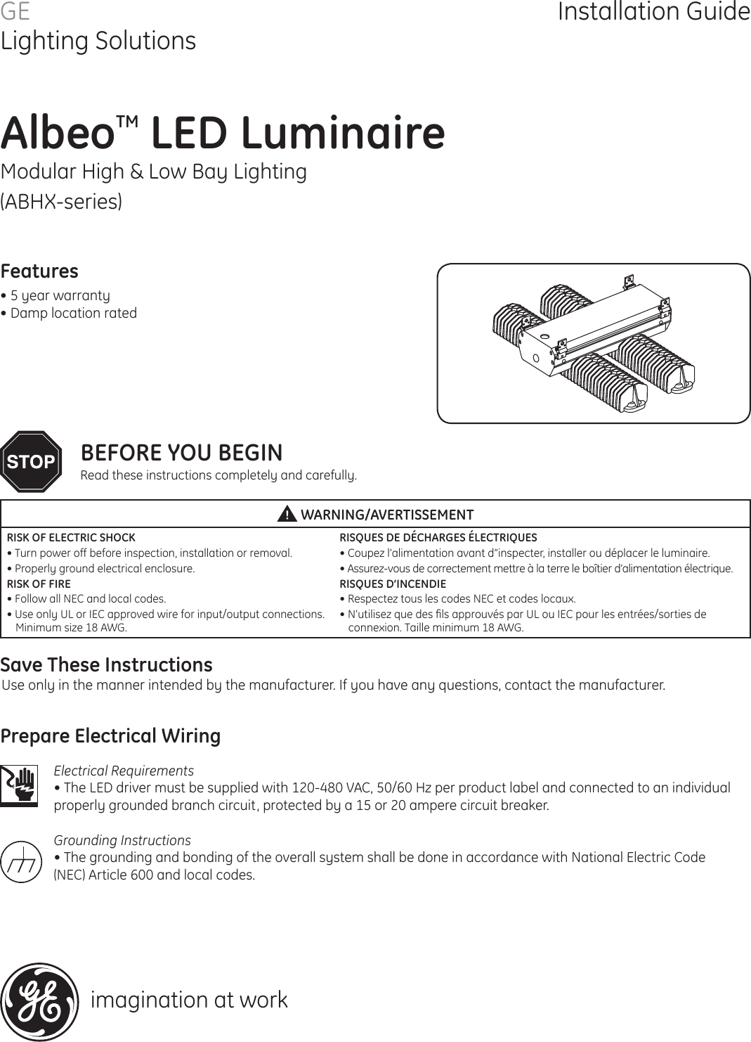 Ge Lighting Albeo Abhx | Shelly Lighting