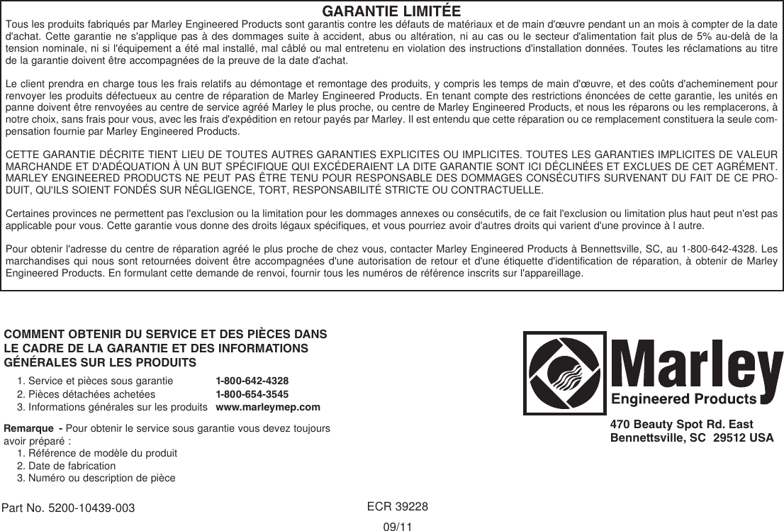 Page 12 of 12 - Installation Directions