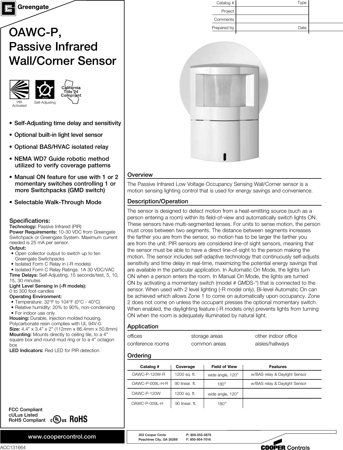 Page 1 of 2 - Product Detail Manual 