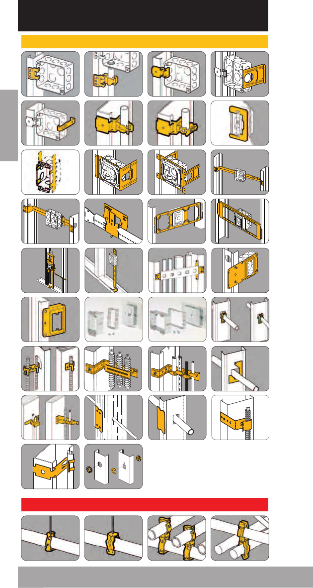 Cooper B Line Spring Steel Fasteners Catalog 93022