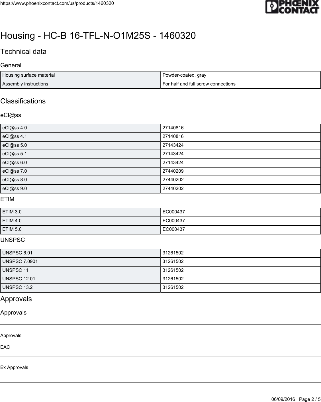 Page 2 of 5 - Product Detail Manual 