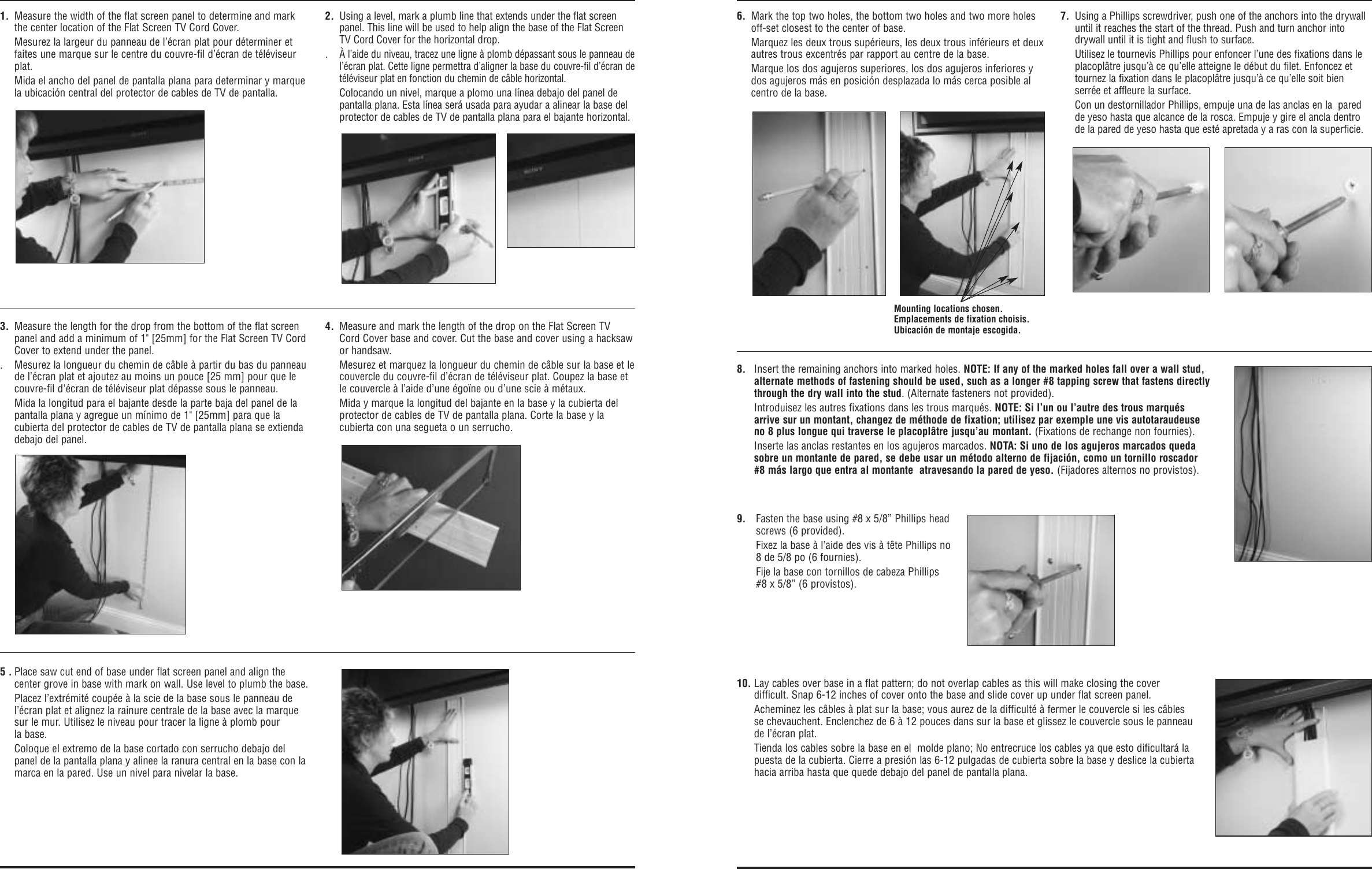 Page 2 of 4 - Installation Directions