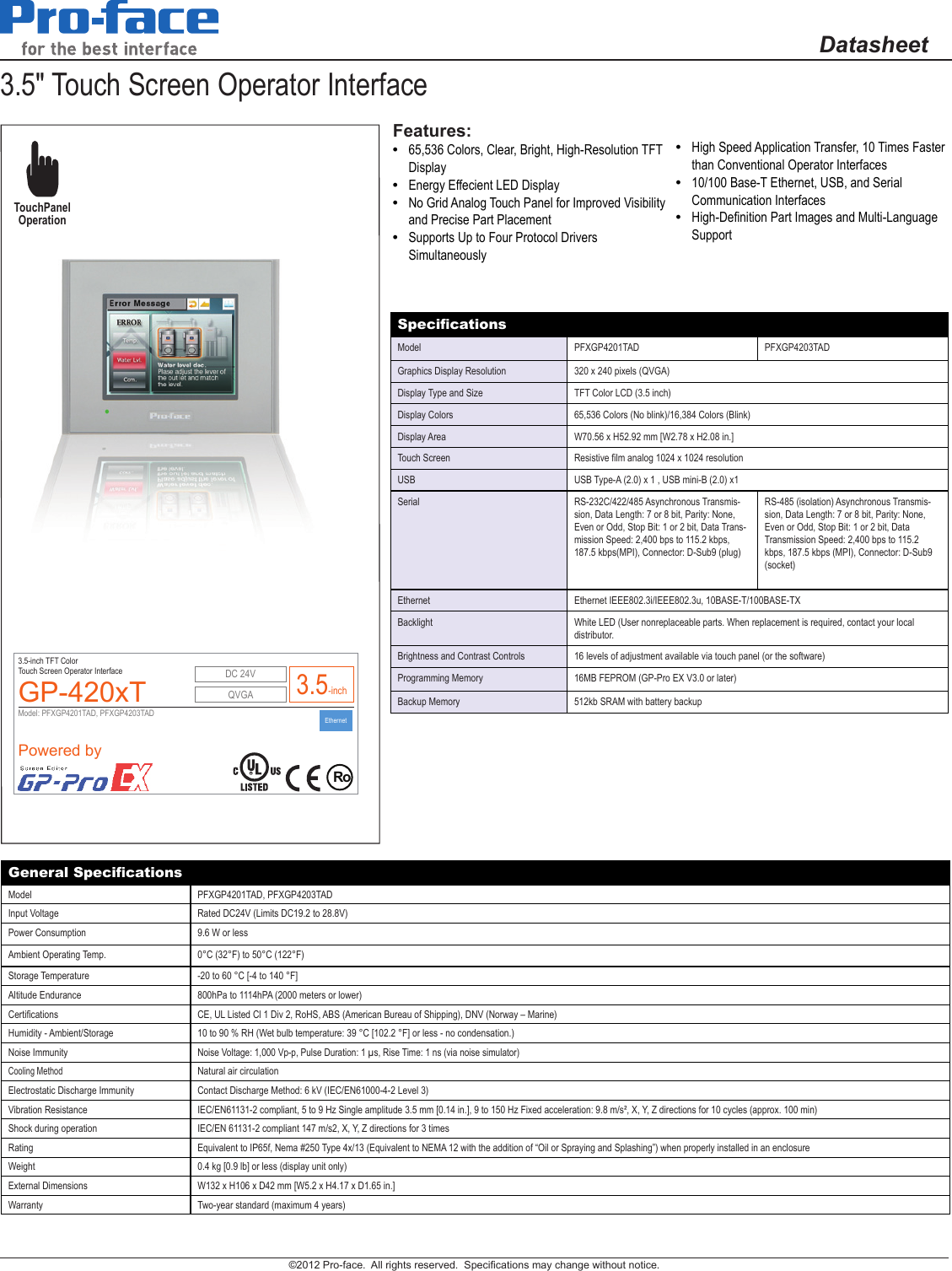Page 1 of 2 - Product Detail Manual