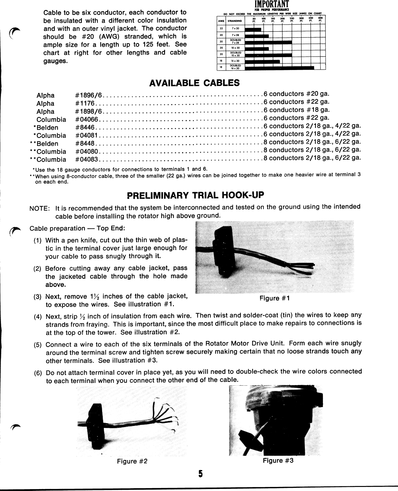 Page 5 of 5 - ALLIANCE--HD73-Rotator-User-Manual