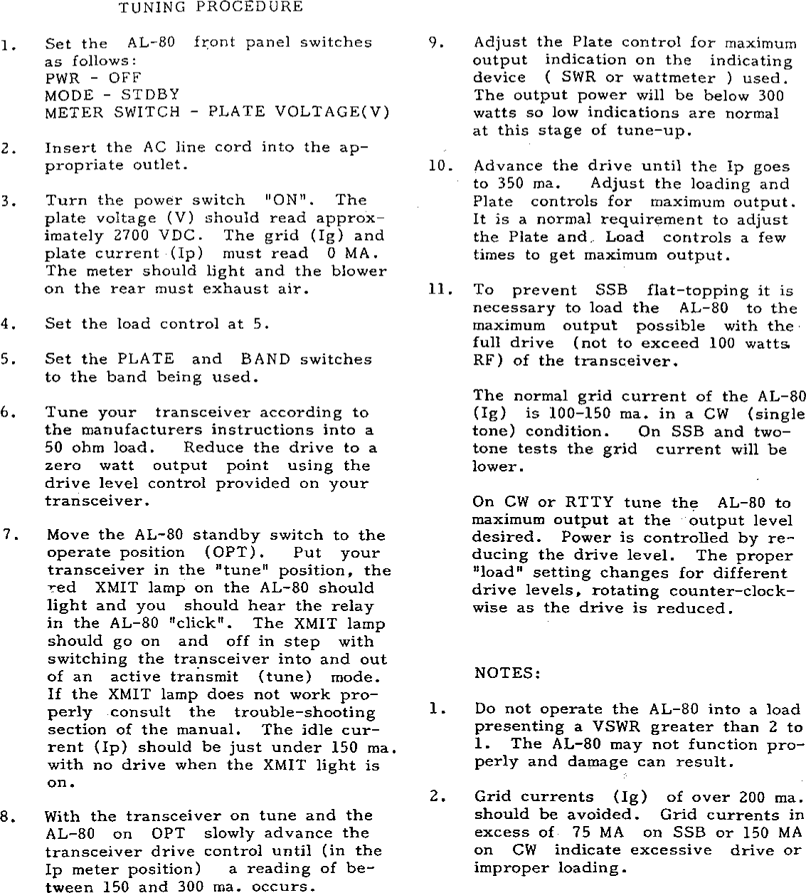 Page 4 of 8 - AMERITRON--AL-80-User-Manual