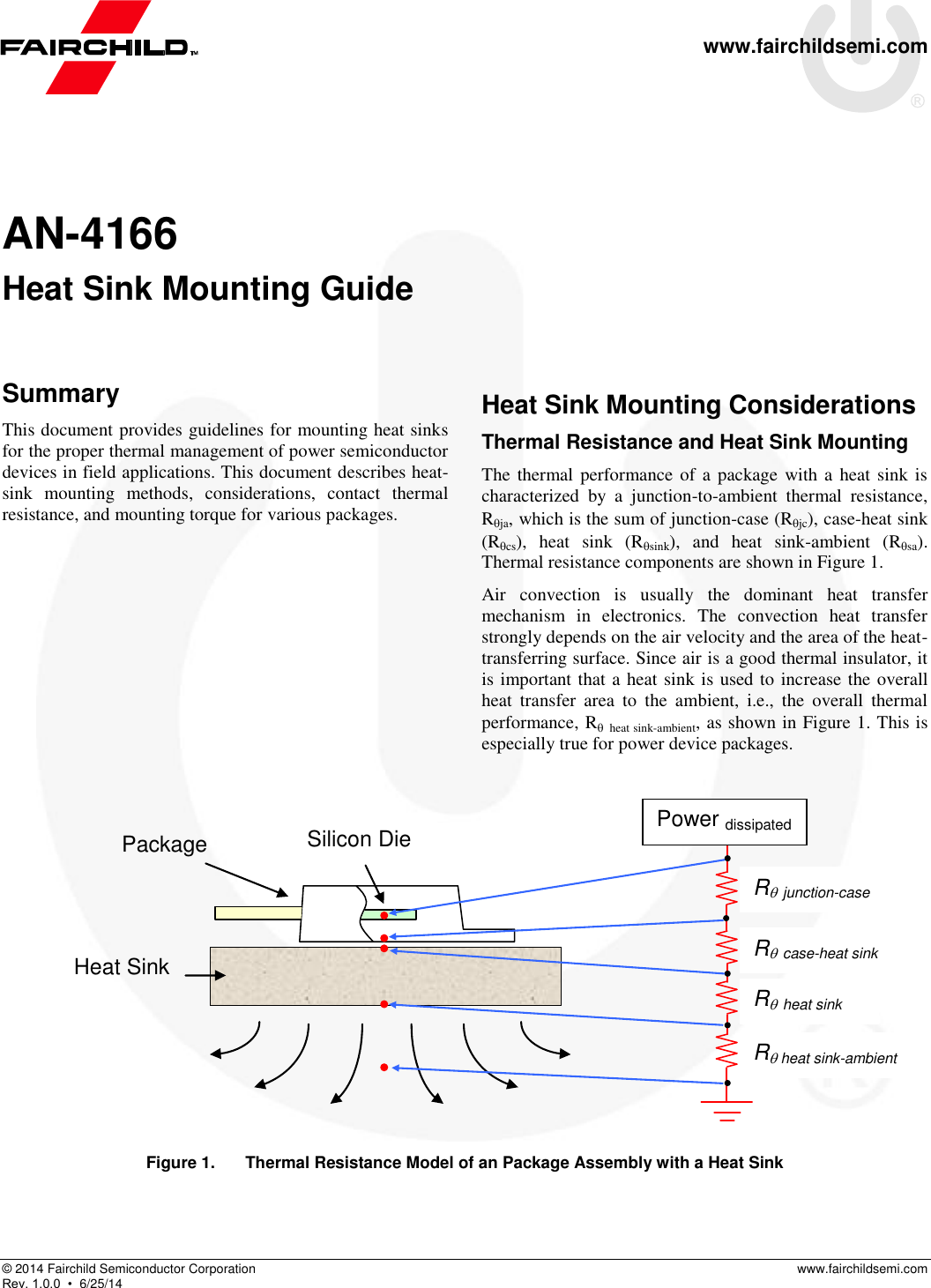 Page 2 of 10 - AN-4166 — Heat Sink Mounting Guide