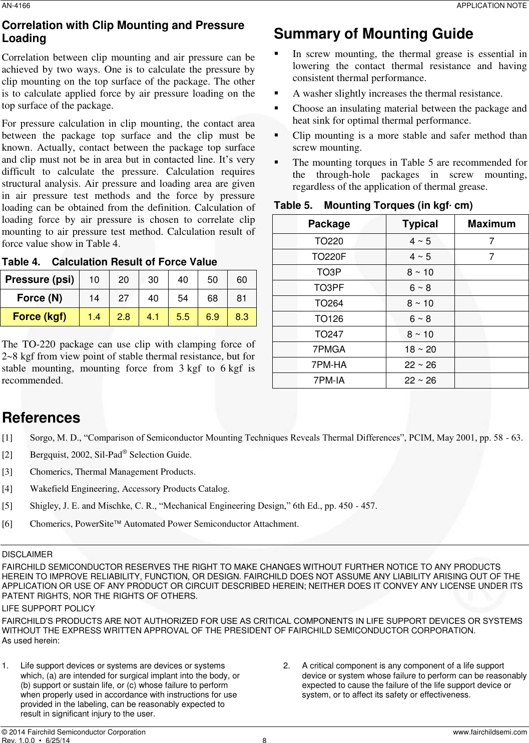 Page 9 of 10 - AN-4166 — Heat Sink Mounting Guide