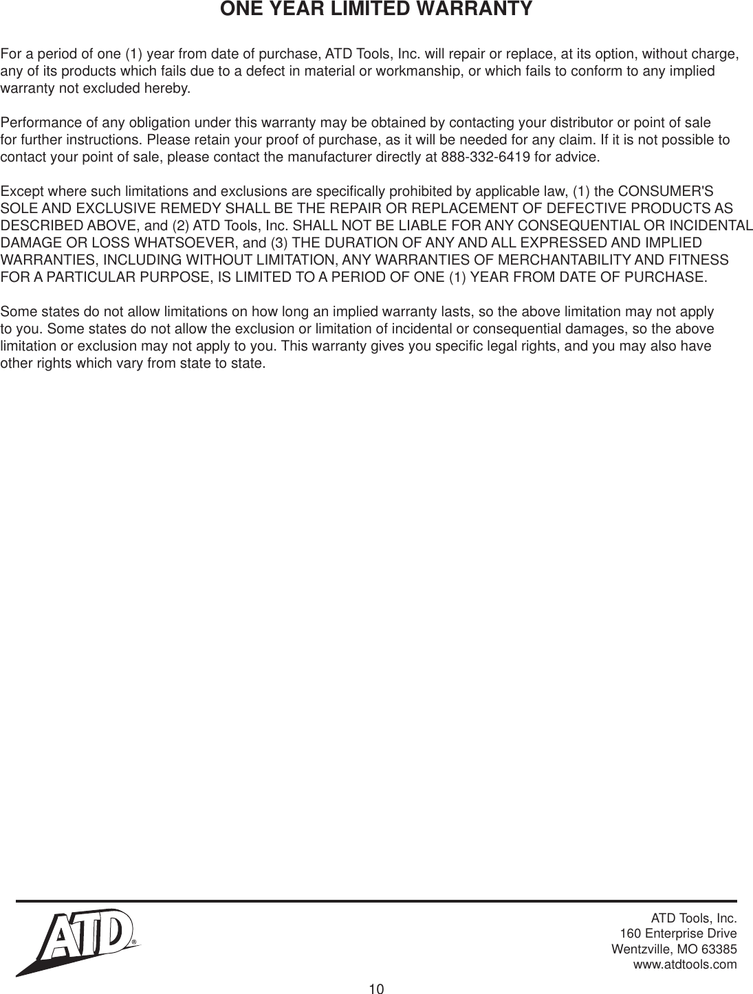 Page 10 of 10 - ATD7344A-M0_012018 ATD7344A-ATD7345A_M0.. ATD7344A-ATD7345A M0 012018