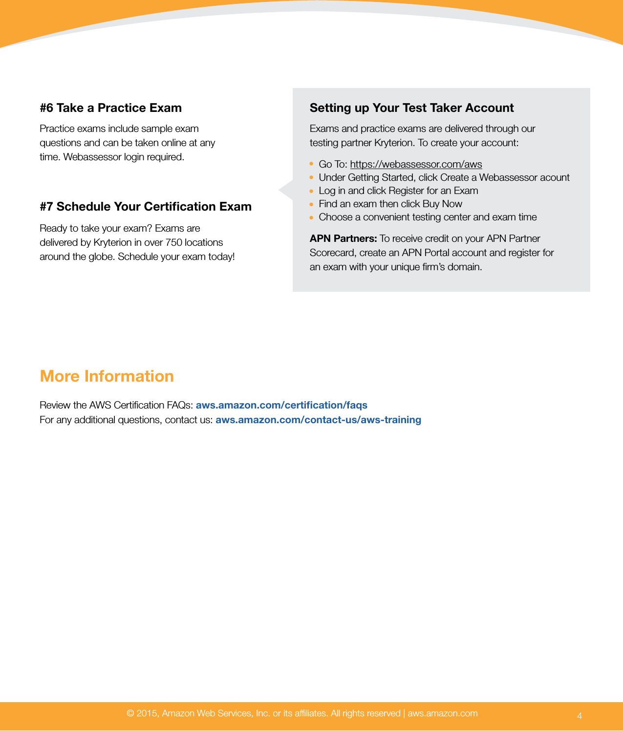 Page 4 of 4 - AWS Certification Guide 2015