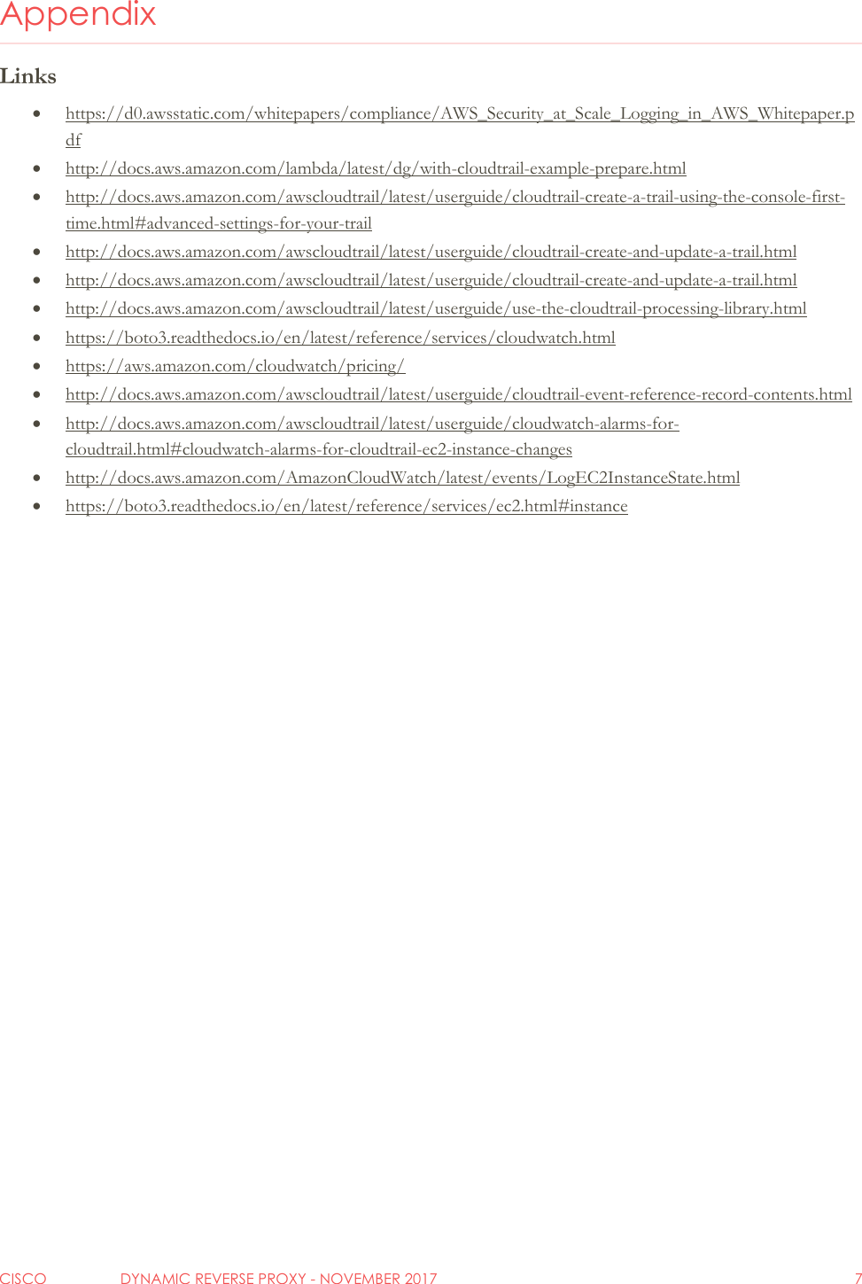 Page 8 of 8 - Cisco  Dynamic Reverse Proxy AWS Cloud Watch Instance Monitoring Guide