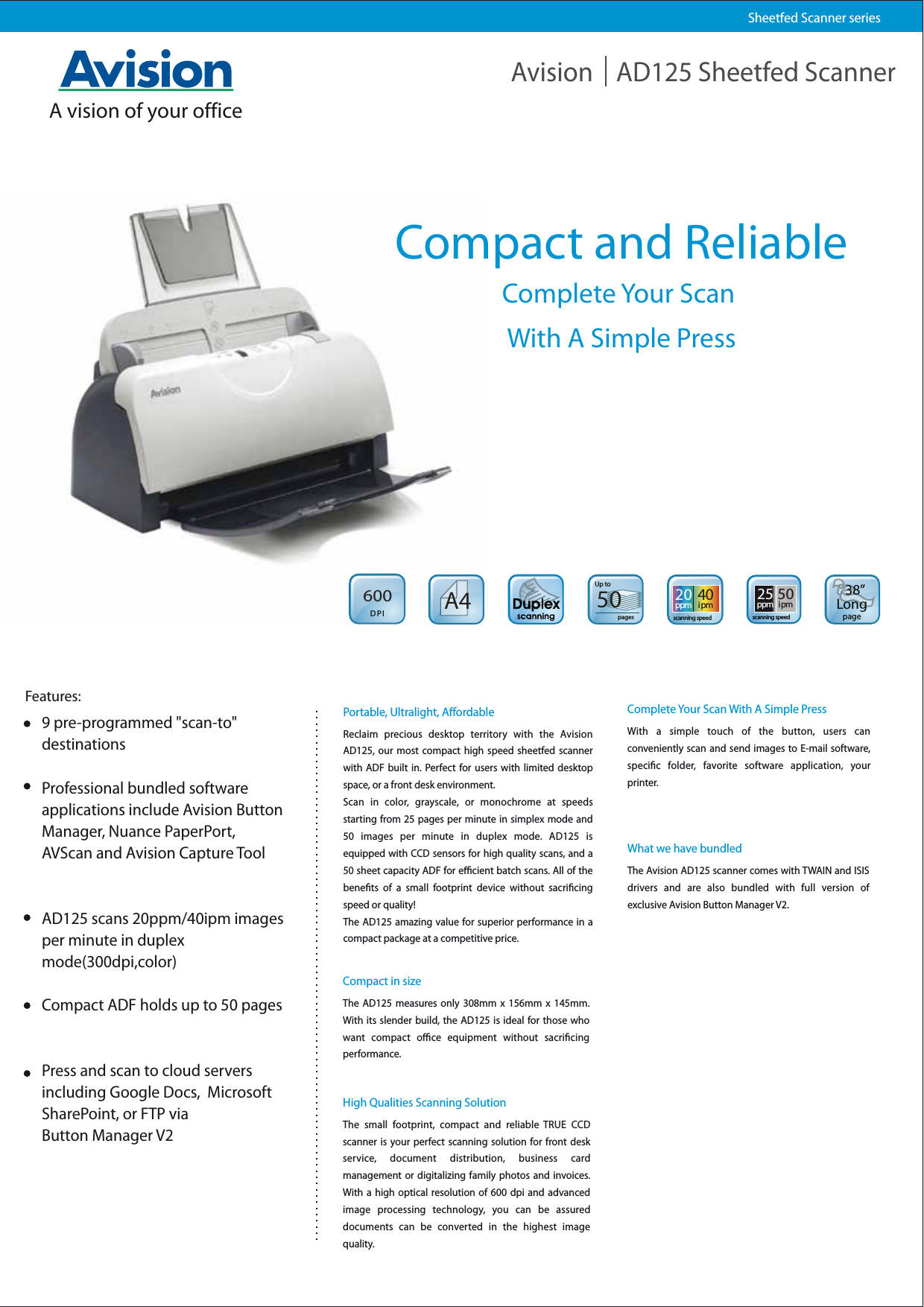 Page 2 of 2 - Ad125 AD125_ENG_EU User Manual