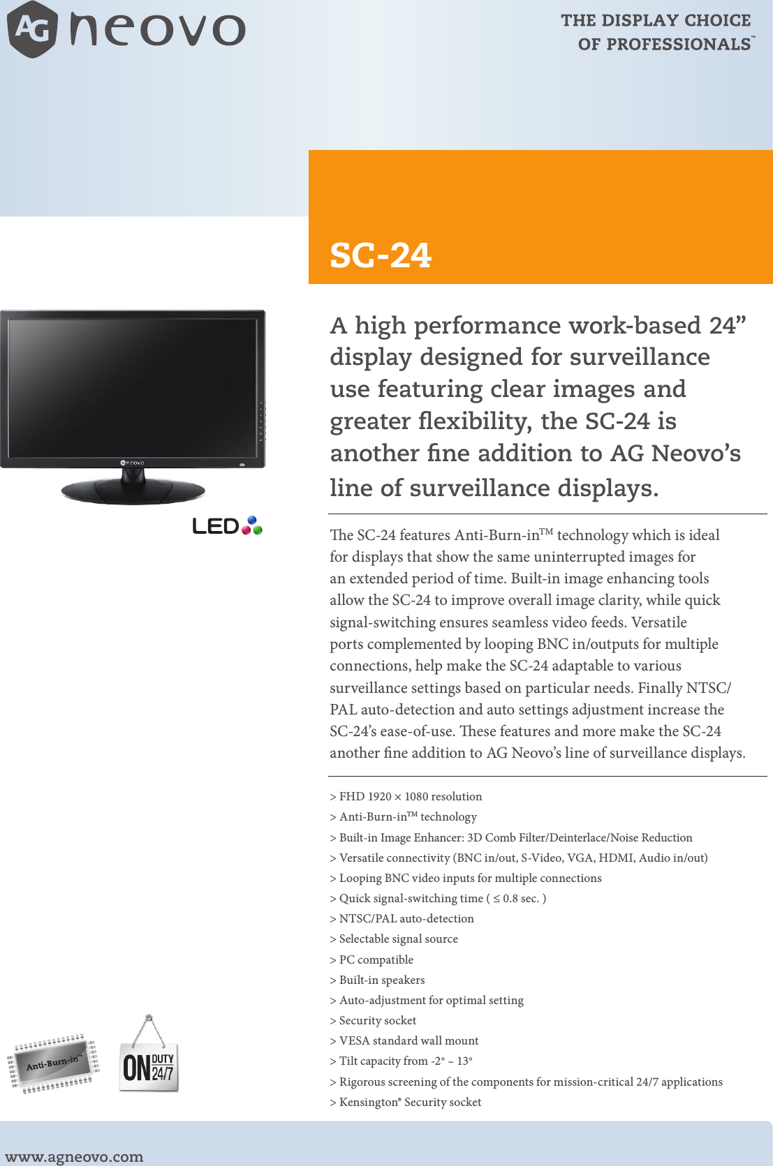 Page 1 of 2 - Agsc24 User Manual