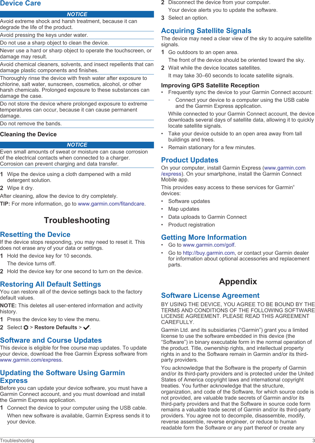 Page 7 of 10 - Approach X10 - User Guide OM EN