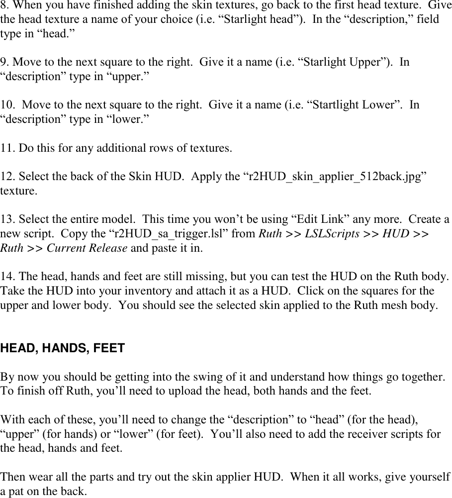 Page 8 of 8 - Assembly Instructions