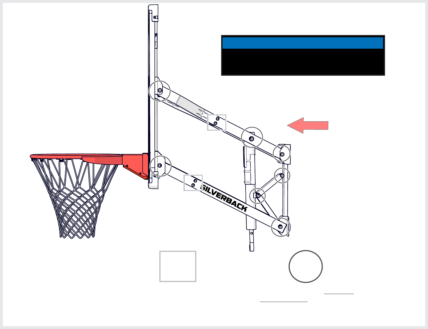 B8403W Silverback 54 Wall Mount (2L 7657 00) B8403_2L765600 B8403 2L765600