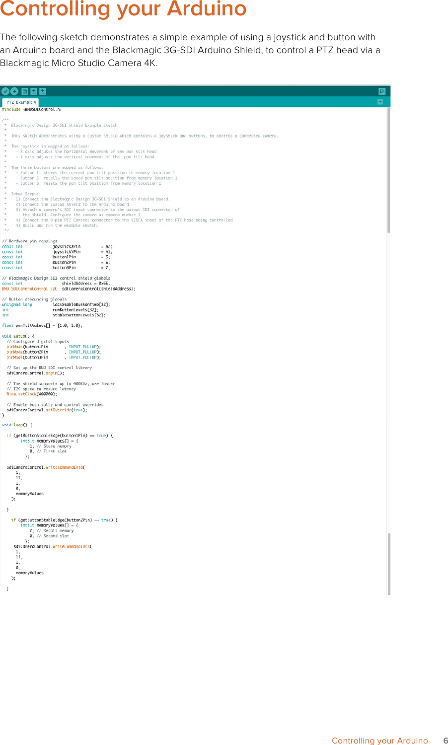 Page 6 of 7 - Blackmagic PTZControl