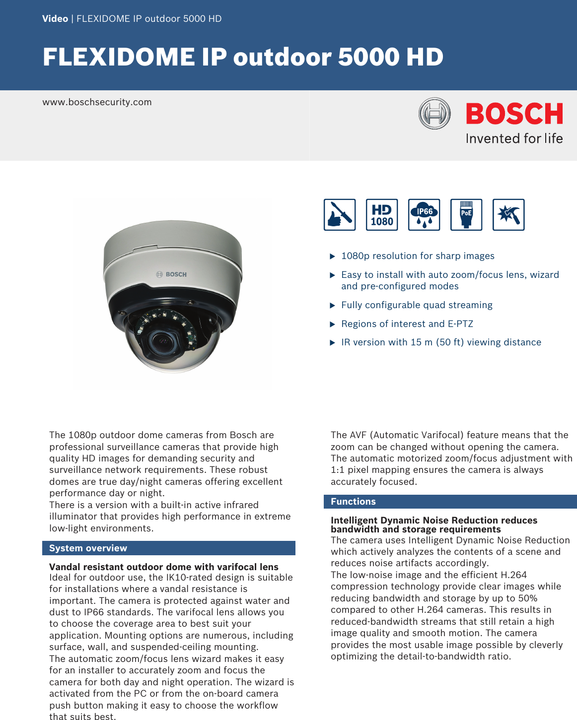 Flexidome Ip Outdoor 5000 Hd 2025