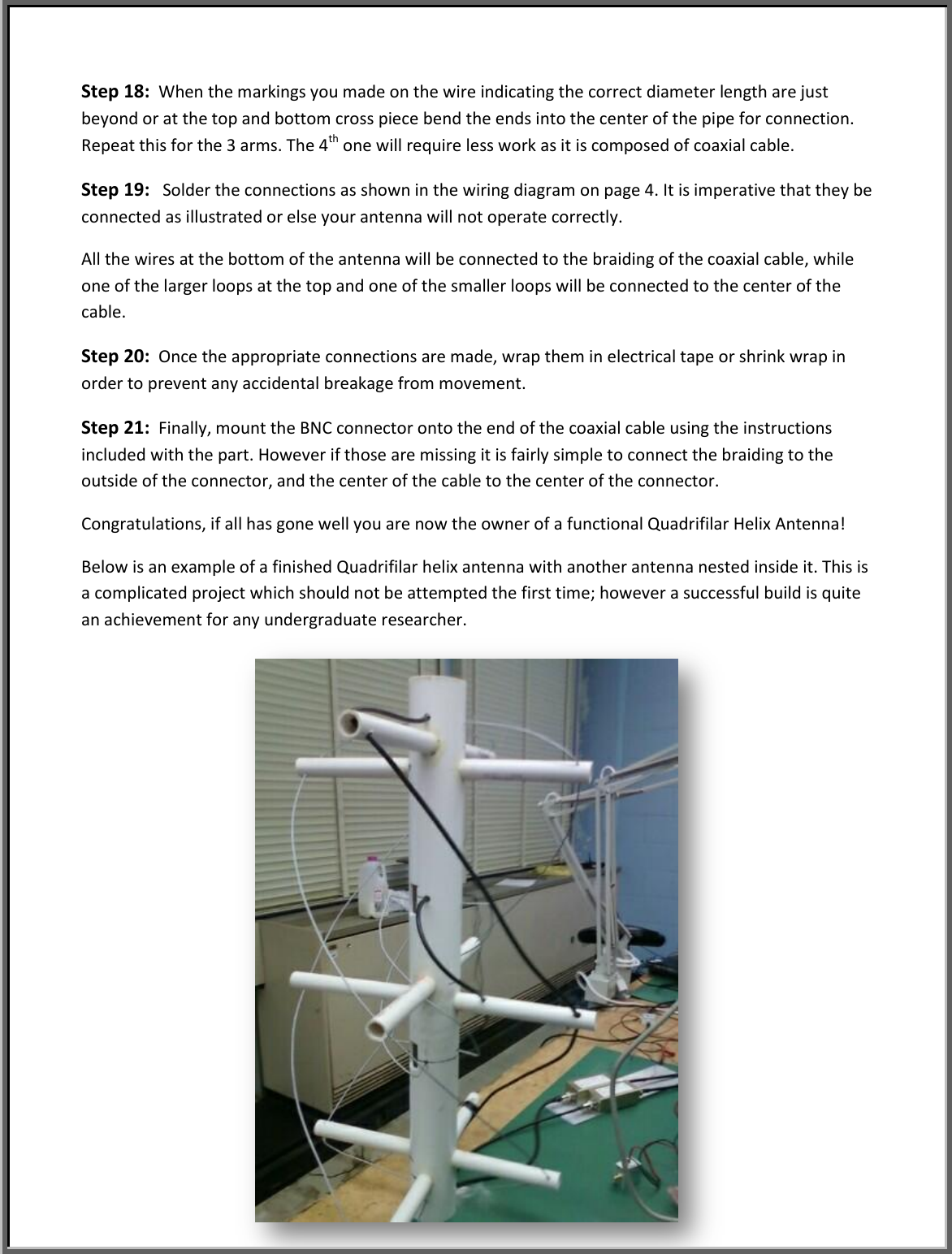 Page 10 of 11 - Building QFH Antenna Guide