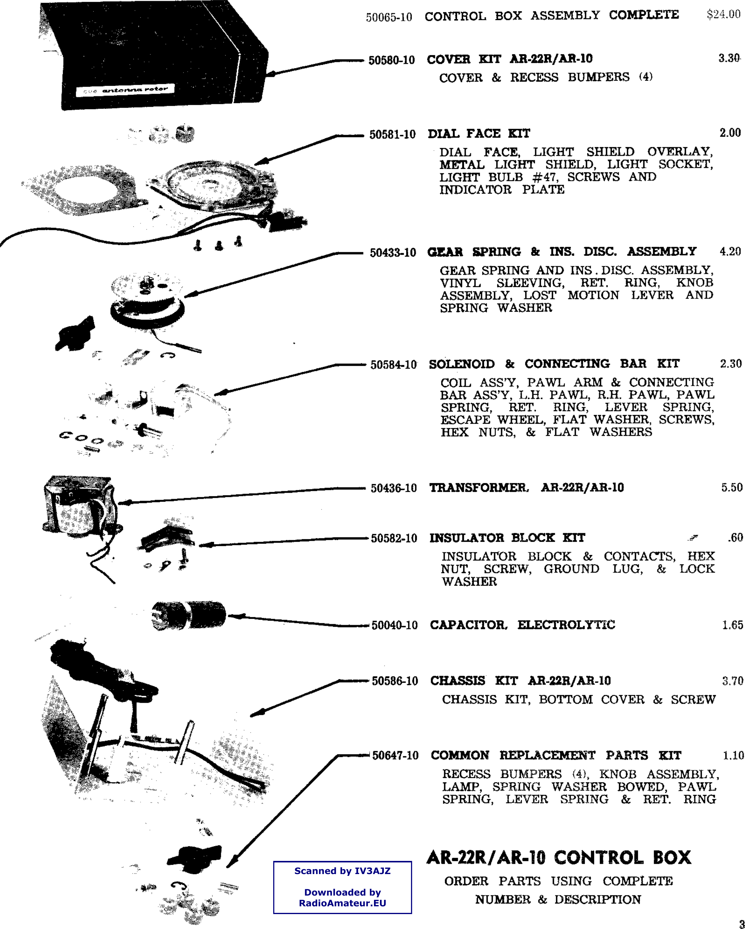 Page 1 of 3 - CDE - AR-22 Circuit/layout Diagram CDE-AR-22R-ROTATOR-User-Manual+sch CDE-AR-22R-ROTATOR-User-Manual Sch