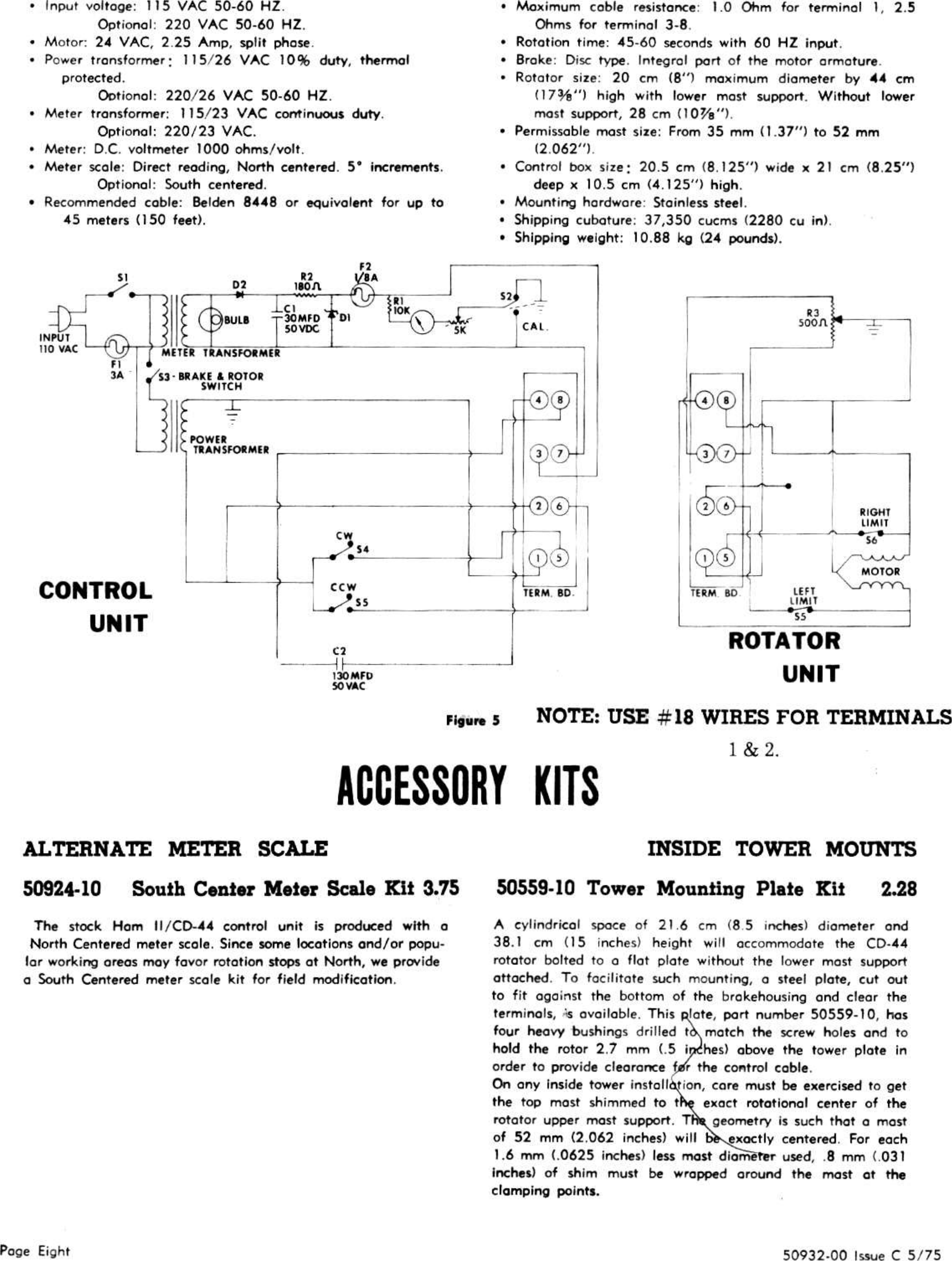 Page 8 of 8 - CDE - CD-44 Rotator CDE-CD-44-ROTATOR-User-Manual+sch CDE-CD-44-ROTATOR-User-Manual Sch