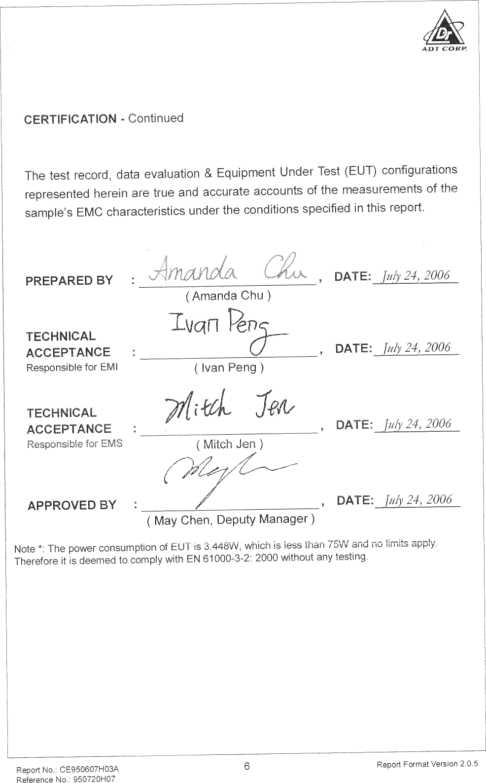 Page 2 of 2 - CE Certificate