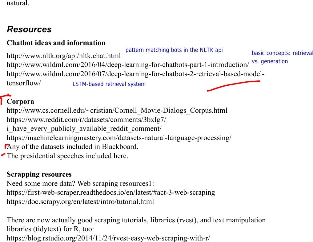 Page 2 of 2 - Chatbot Instructions