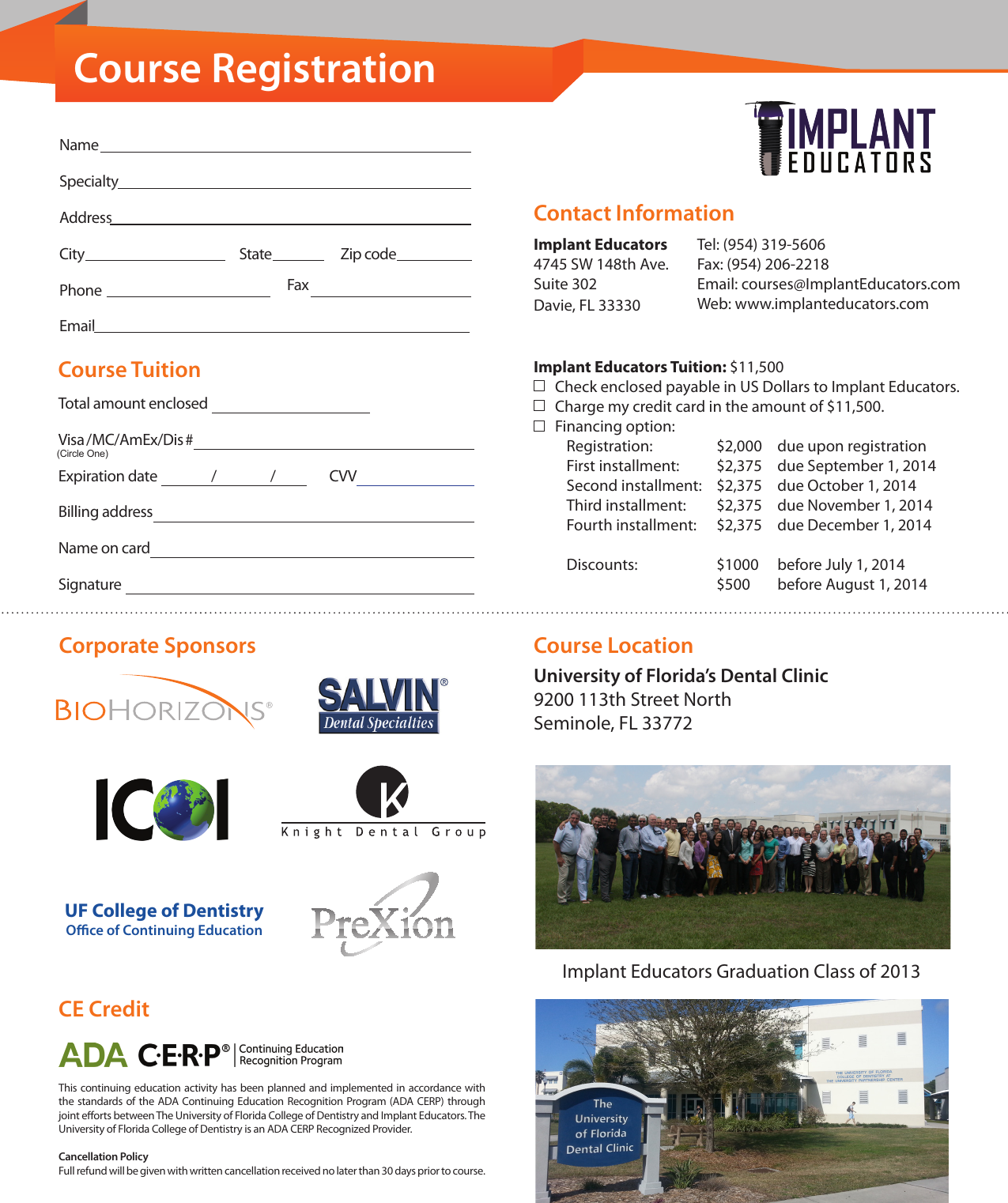 Page 8 of 8 - Comprehensive Course Brochure