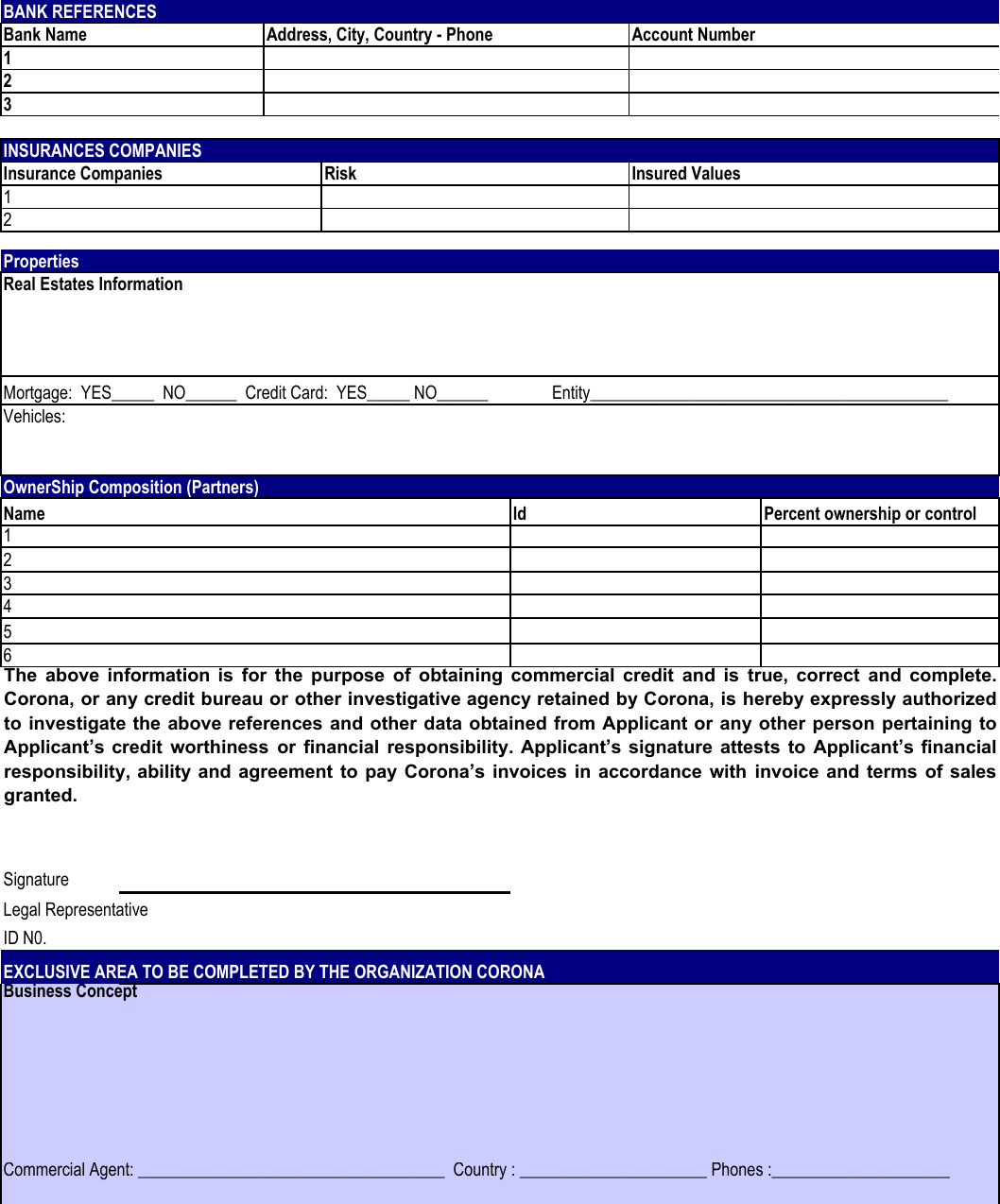 Page 2 of 2 - Credit Application Form  Credit-Application-Form