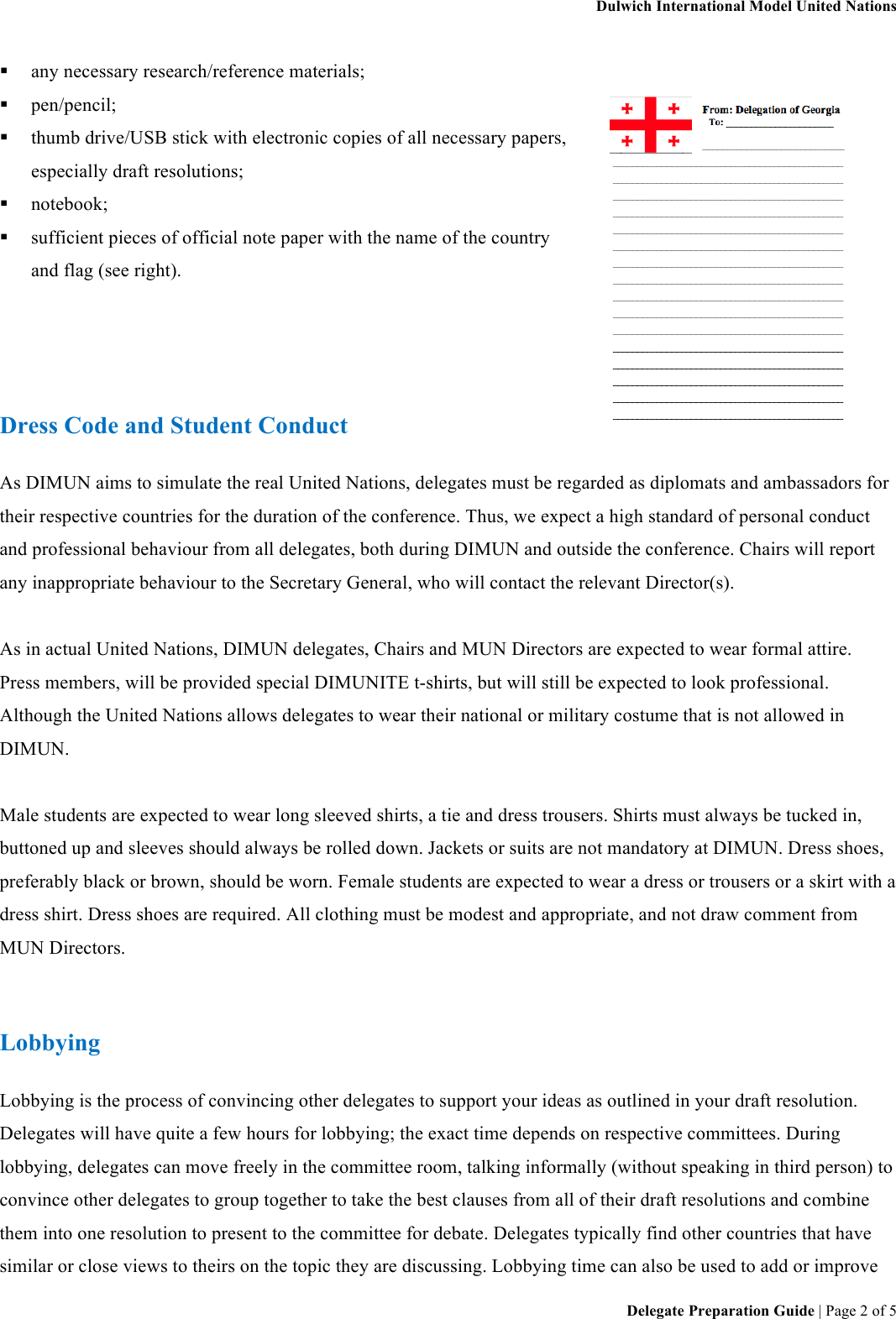 Page 3 of 6 - Delegate Preparation Guide DIMUN